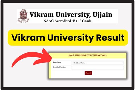 vikram university revaluation result|Vikram University Result 2024: Check @ vikramexam.net.